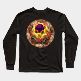 Spherical dahlia Long Sleeve T-Shirt